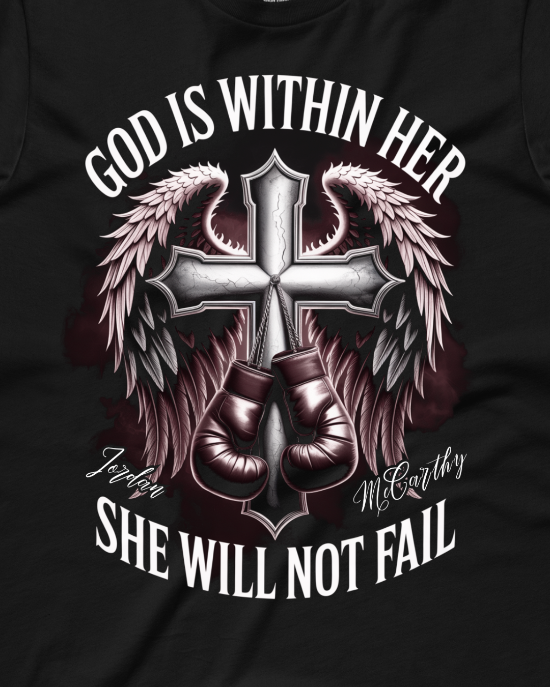 Jordan McCarthy - God is Within Her tee