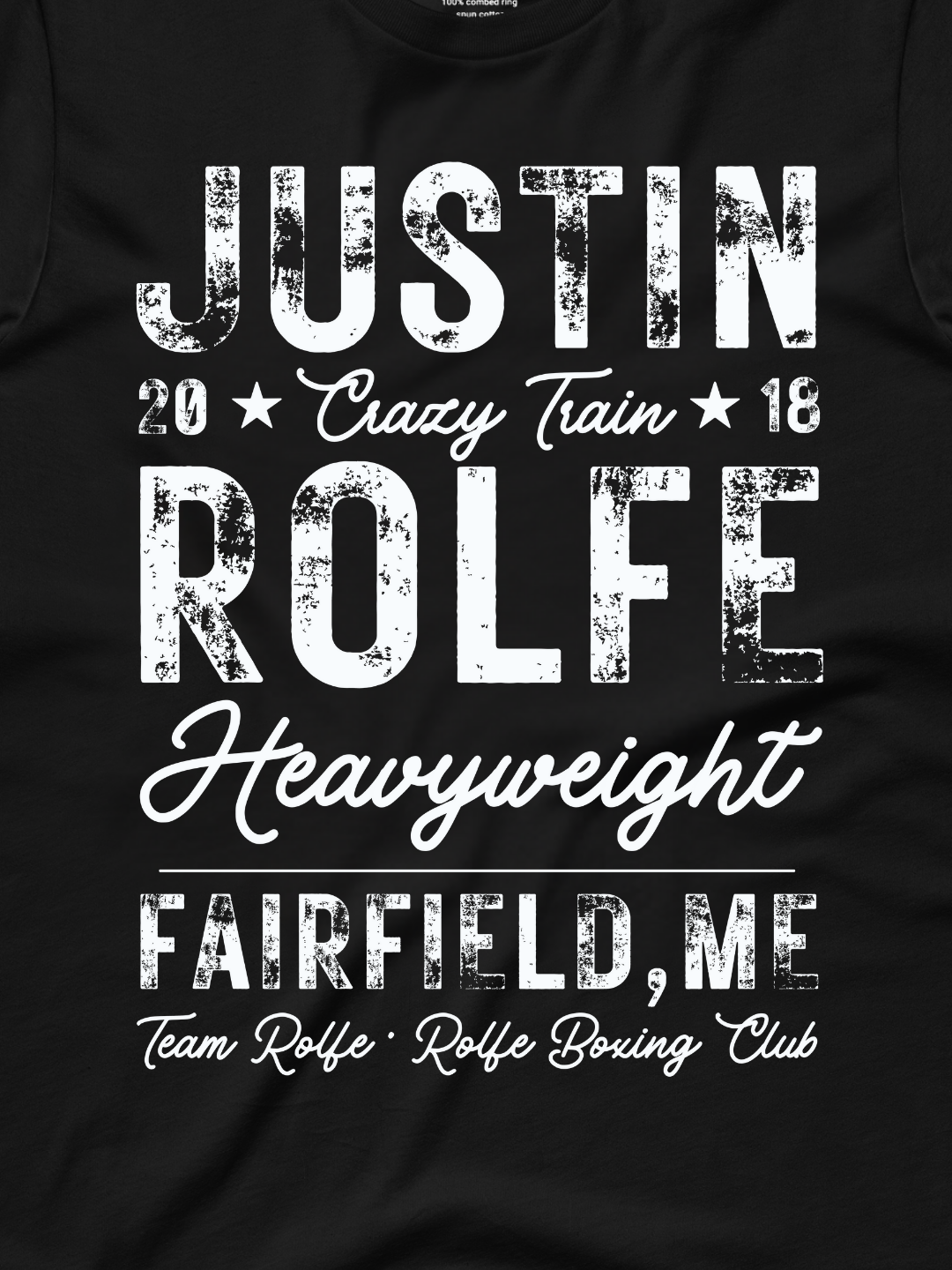 Justin Rolfe - Crazy Train '18 Shirt