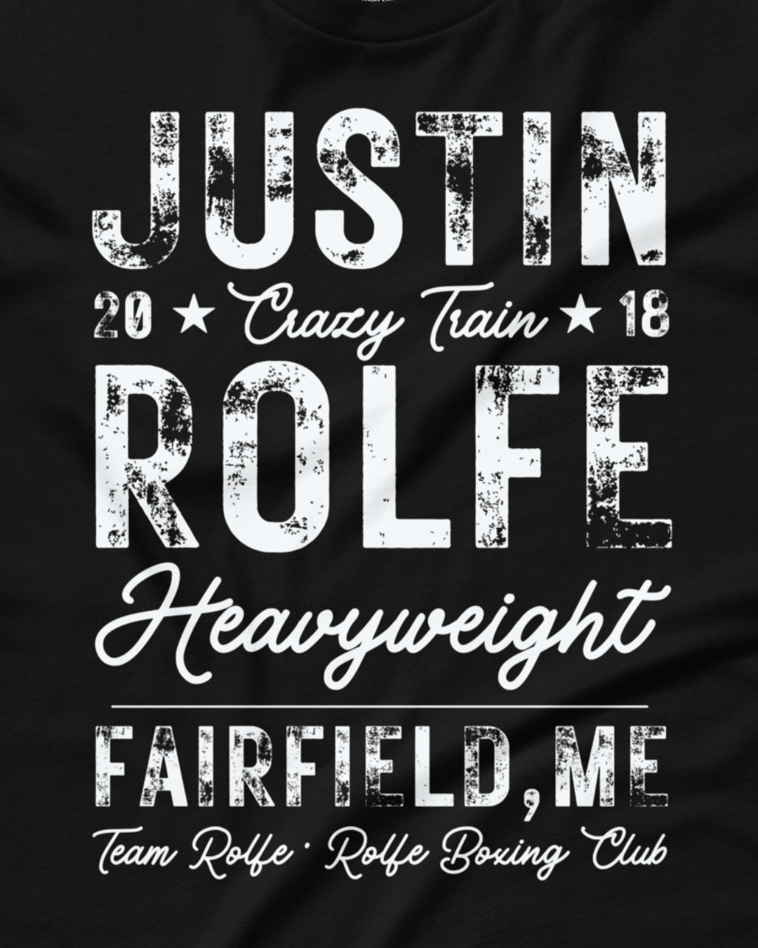 Justin Rolfe - Crazy Train '18 Shirt