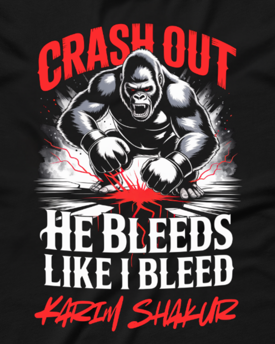 Karim Shakur - CRASH OUT Shirt