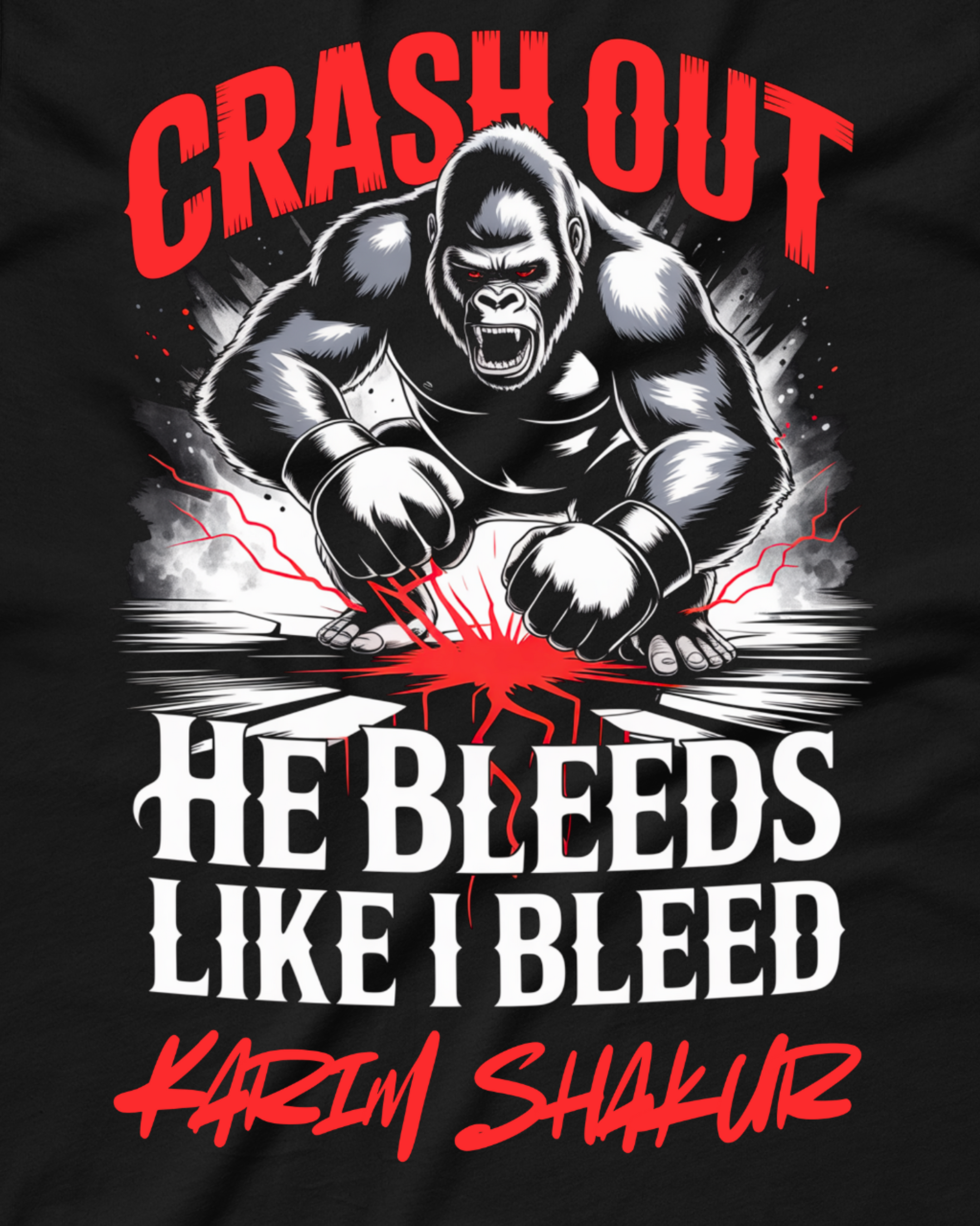 Karim Shakur - CRASH OUT Shirt