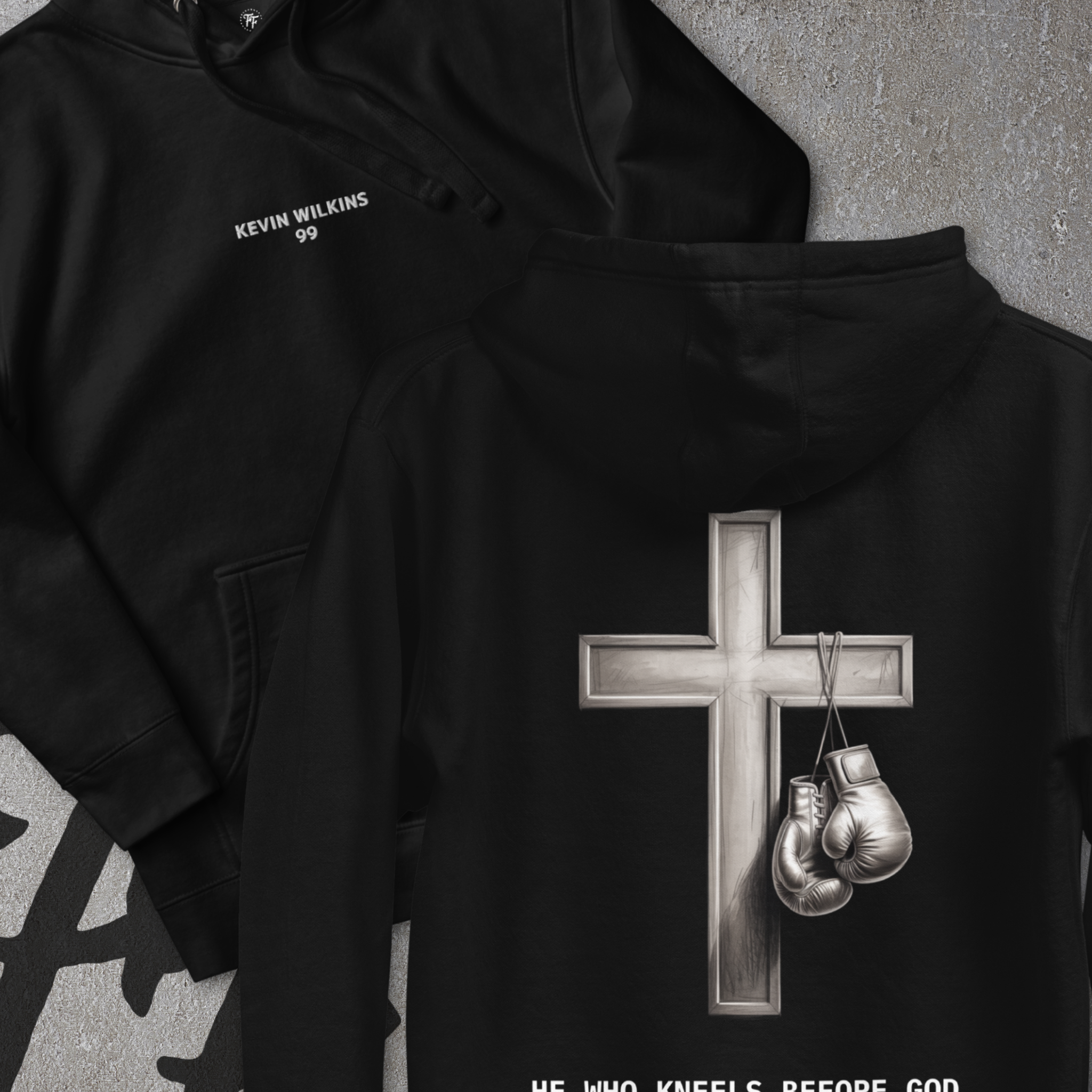 Kevin Wilkins - Kneel Before God Hoodie