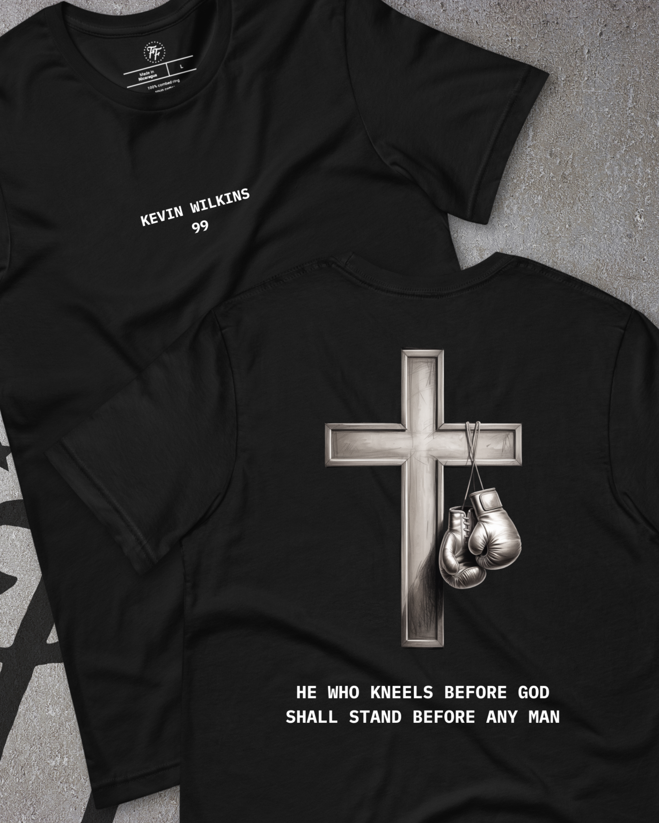 Kevin Wilkins - Kneel Before God Shirt