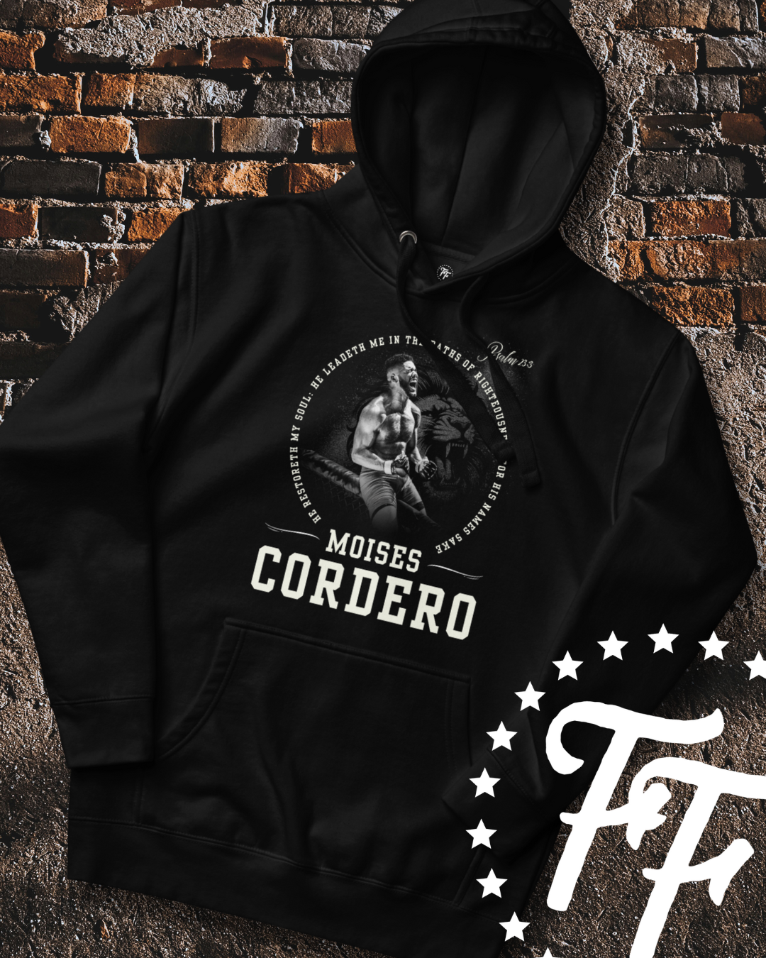 Moises Cordero - Psalms 23:3 Hoodie