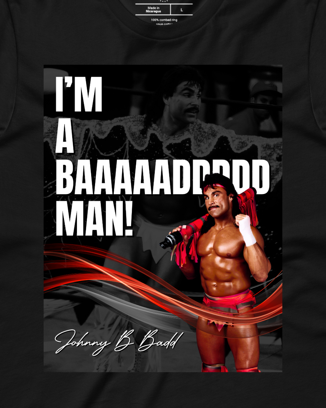Johnny B Badd - Bad Man '91 tee