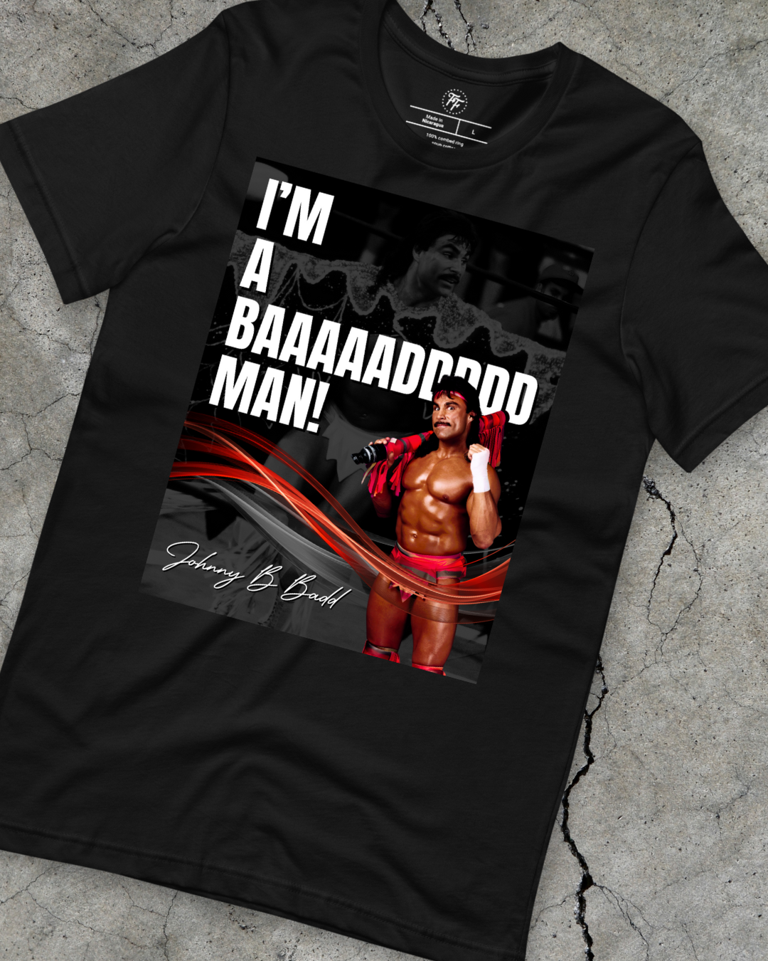 Johnny B Badd - Bad Man '91 tee