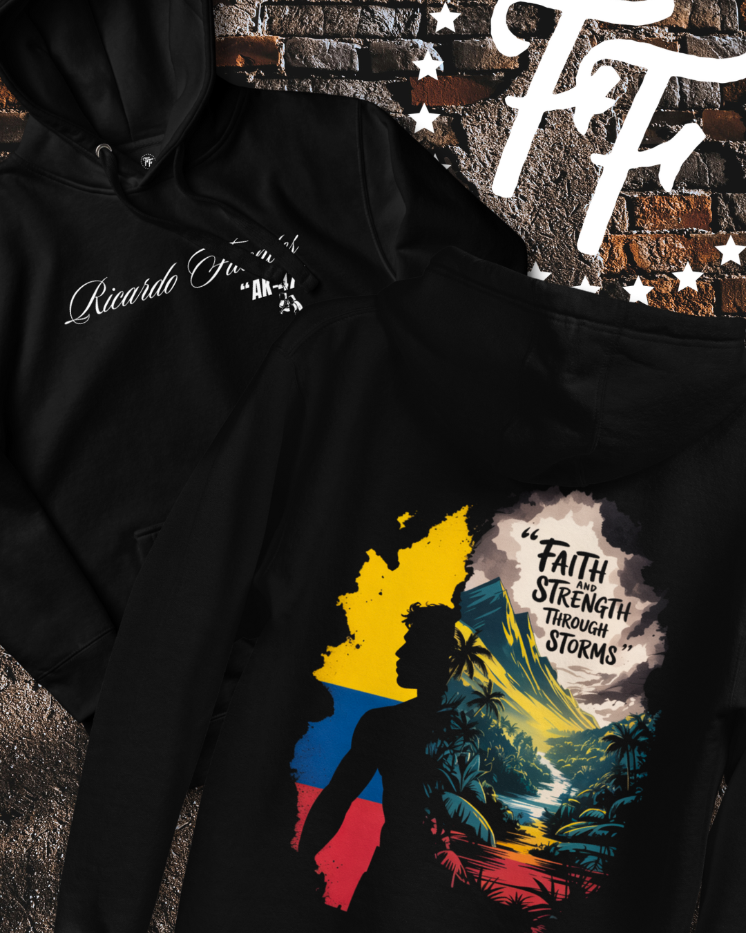 Ricardo Fuentes - Faith and Strength Hoodie