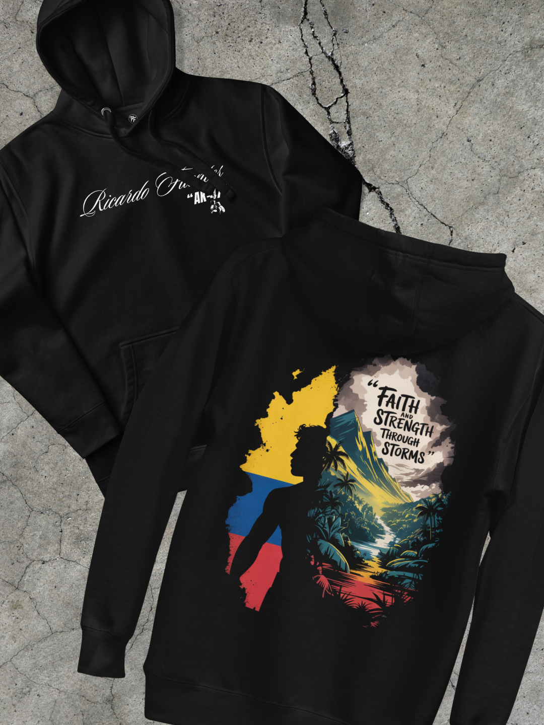 Ricardo Fuentes - Faith and Strength Hoodie
