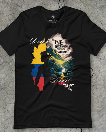 Ricardo Fuentes - Faith and Strength tee