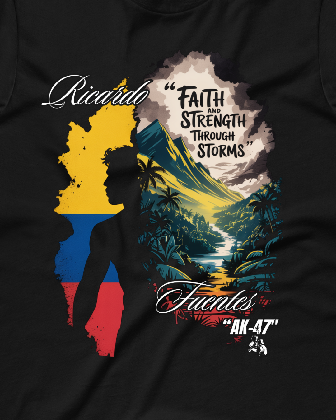 Ricardo Fuentes - Faith and Strength tee