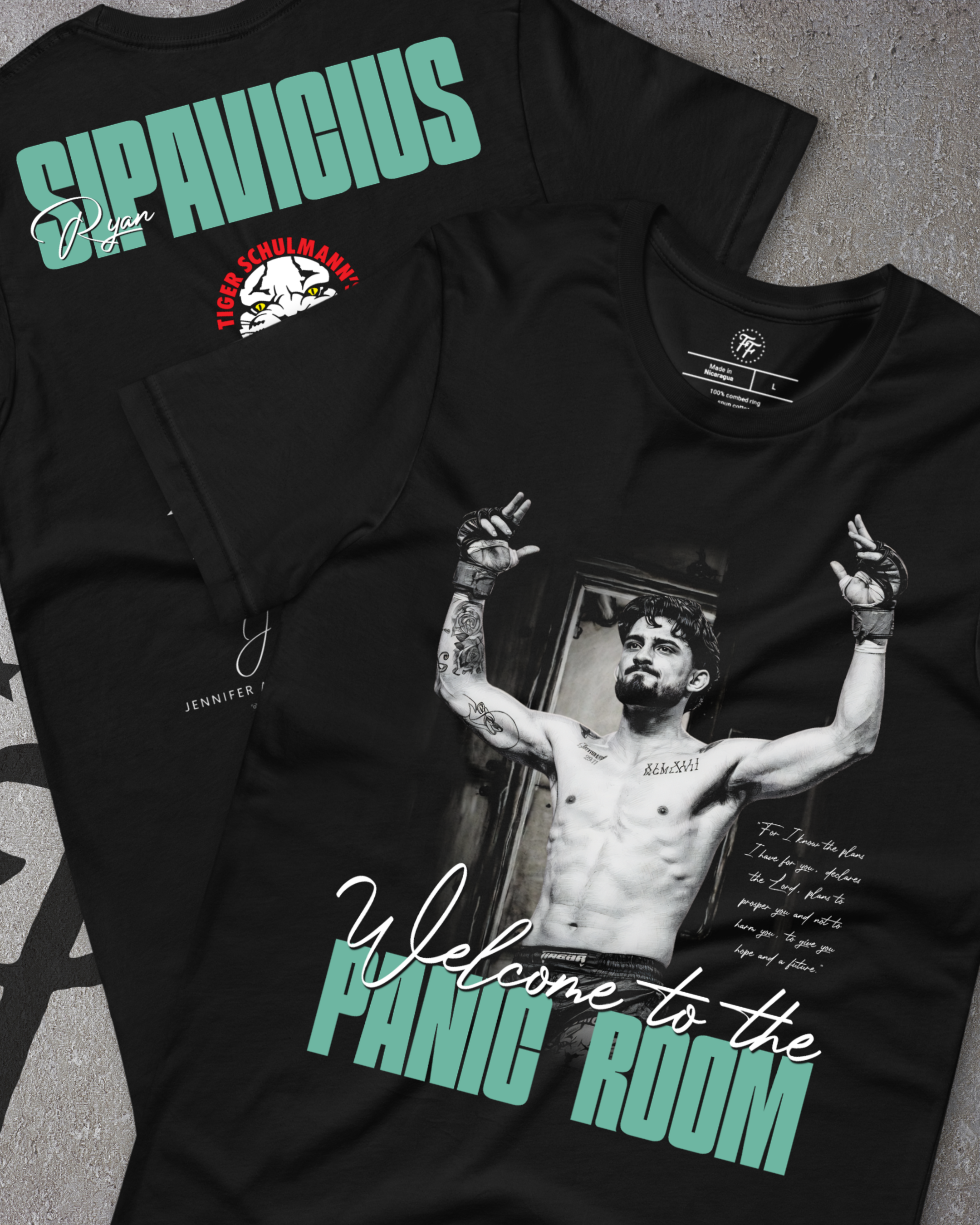 Ryan Sipavicius - PANIC ROOM Walkout Shirt