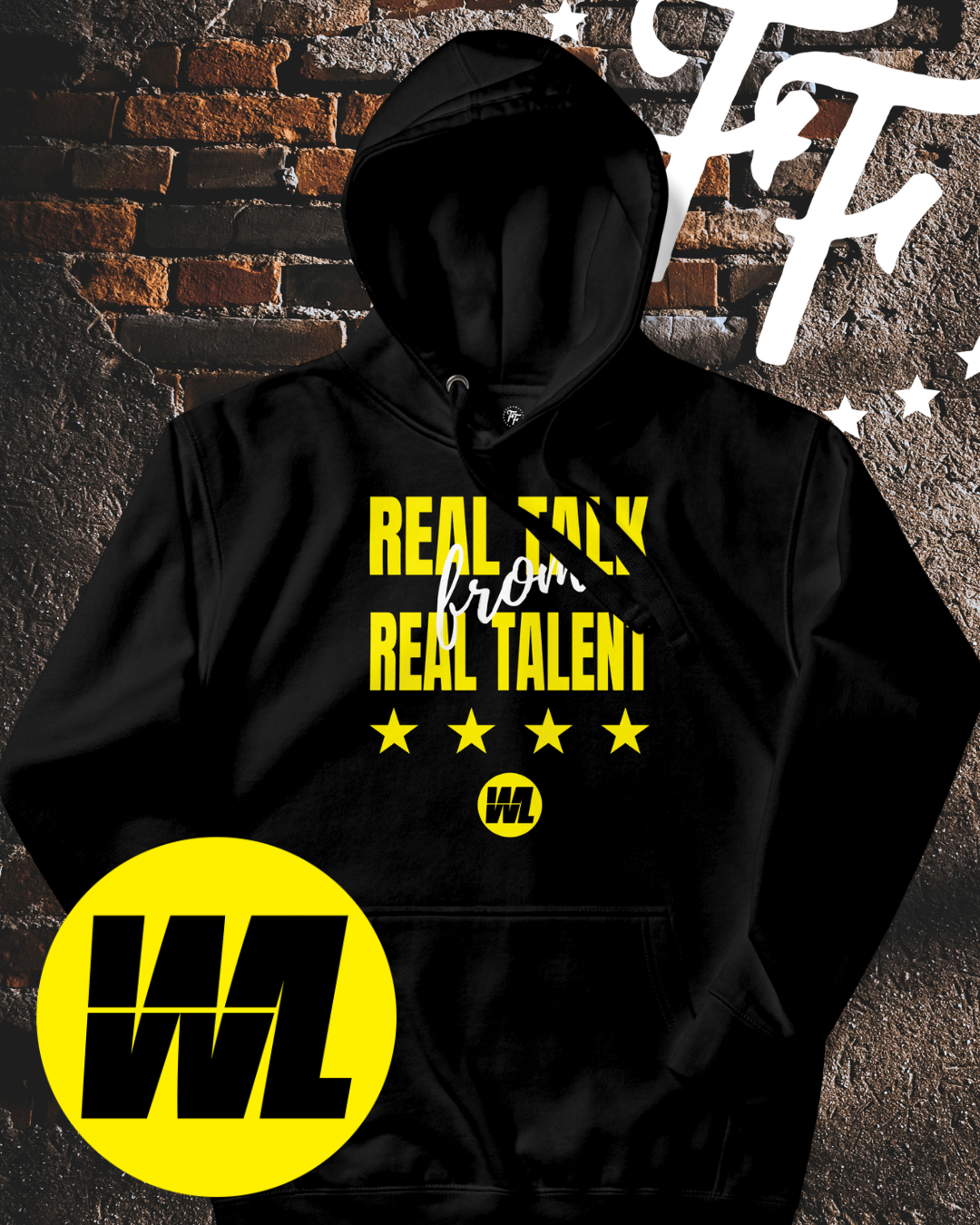 Wrestling Life - Real Talk Real Talent Hoodie