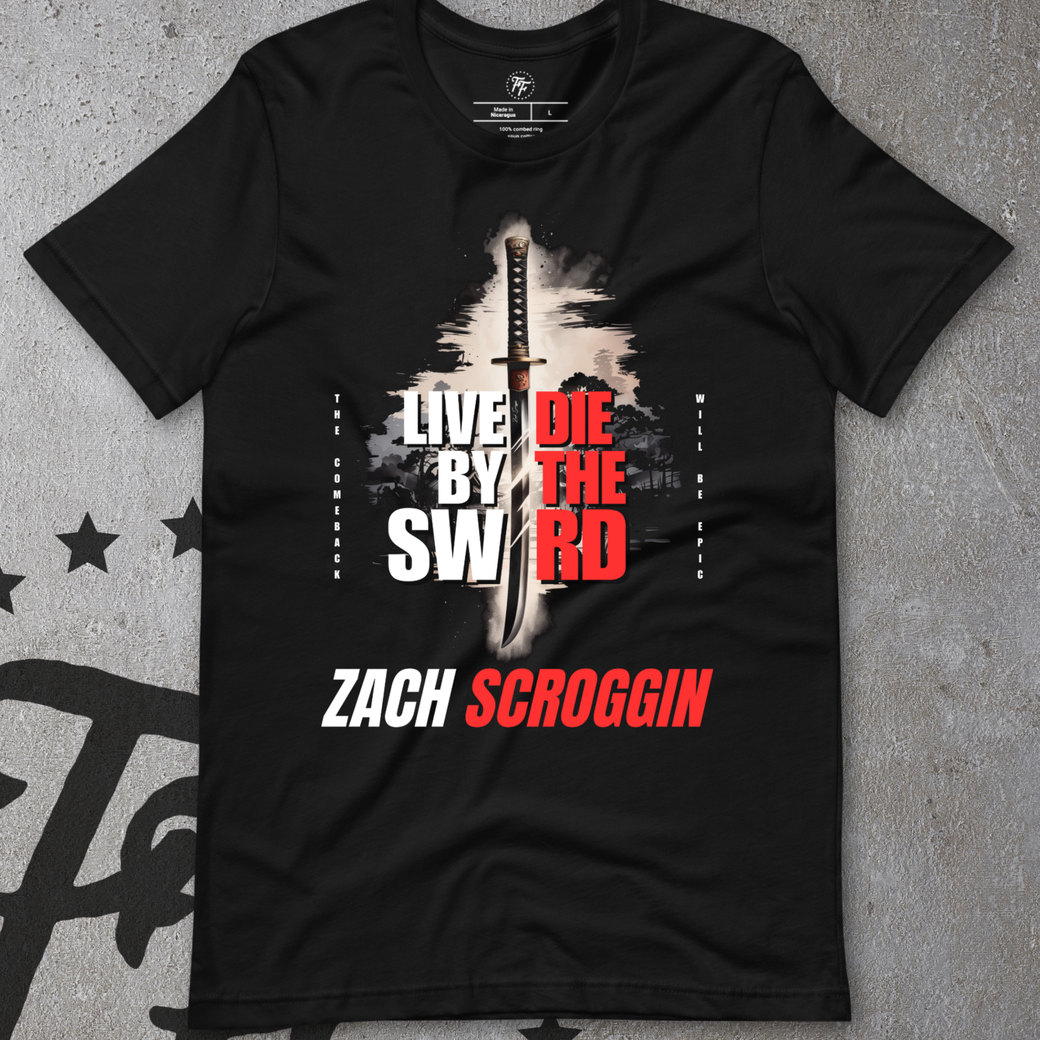 Zach Scroggin - Live by the Sword Shirt
