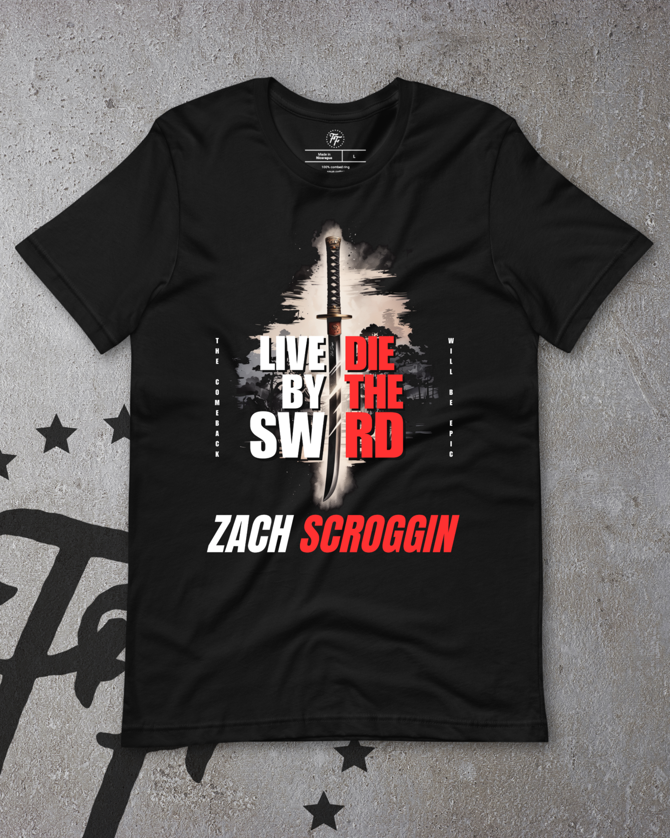 Zach Scroggin - Live by the Sword Shirt