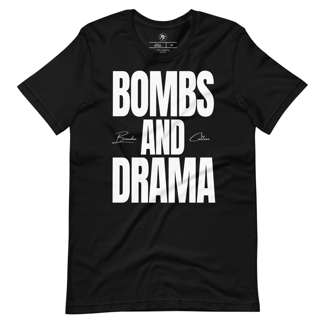 Brandon Cuttino - Bombs and Drama Shirt [Dark]