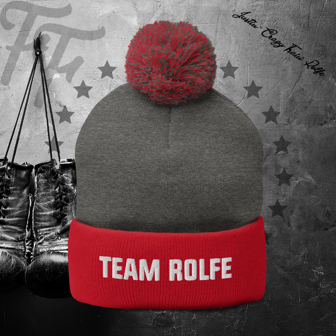 Justin "Crazy Train" Rolfe - Team Rolfe Pom x Beanie