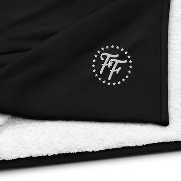 Fighters First - Vintage Logo Sherpa Blanket