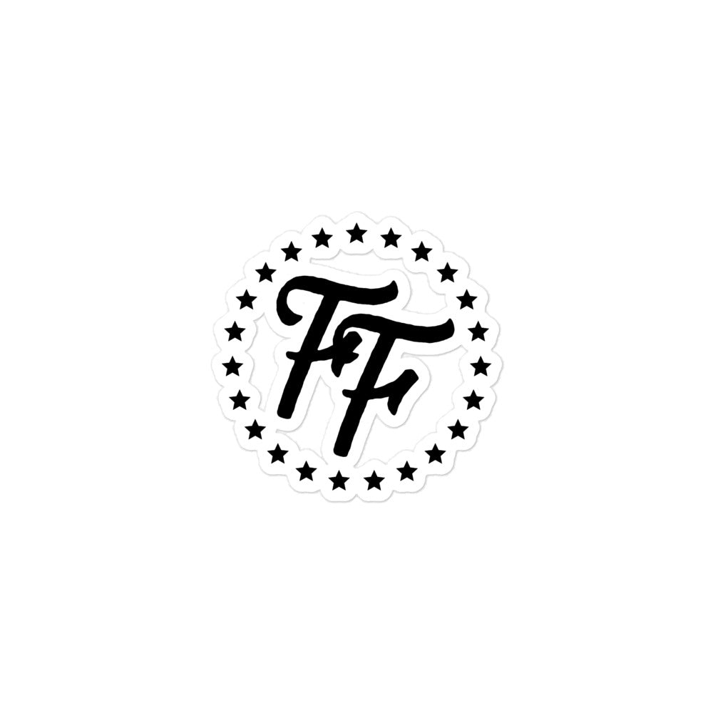 Fighters First - Vintage Logo Bubble-Free Stickers