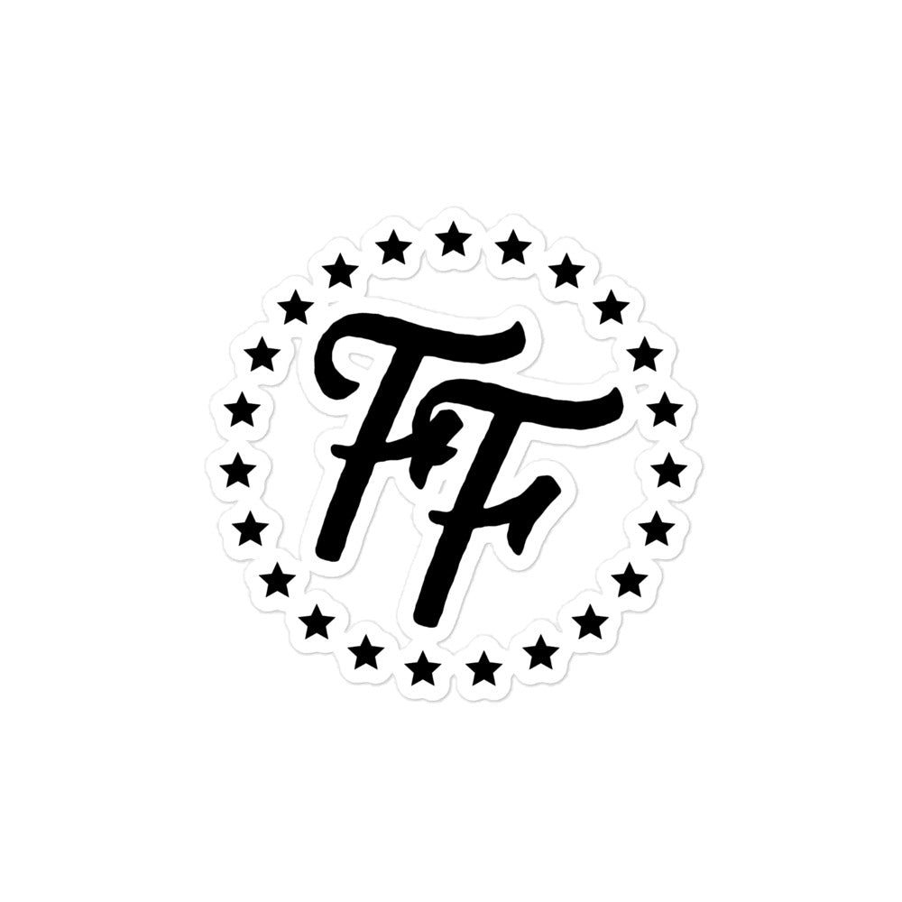 Fighters First - Vintage Logo Bubble-Free Stickers