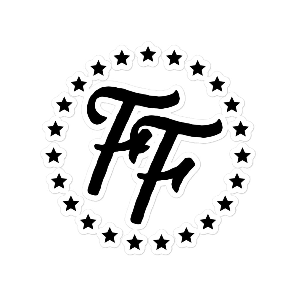 Fighters First - Vintage Logo Bubble-Free Stickers