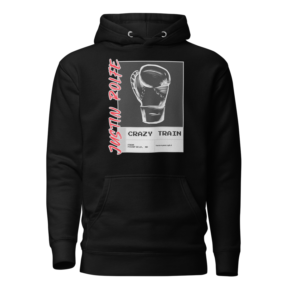 Justin "Crazy Train" Rolfe - Punchout Hoodie