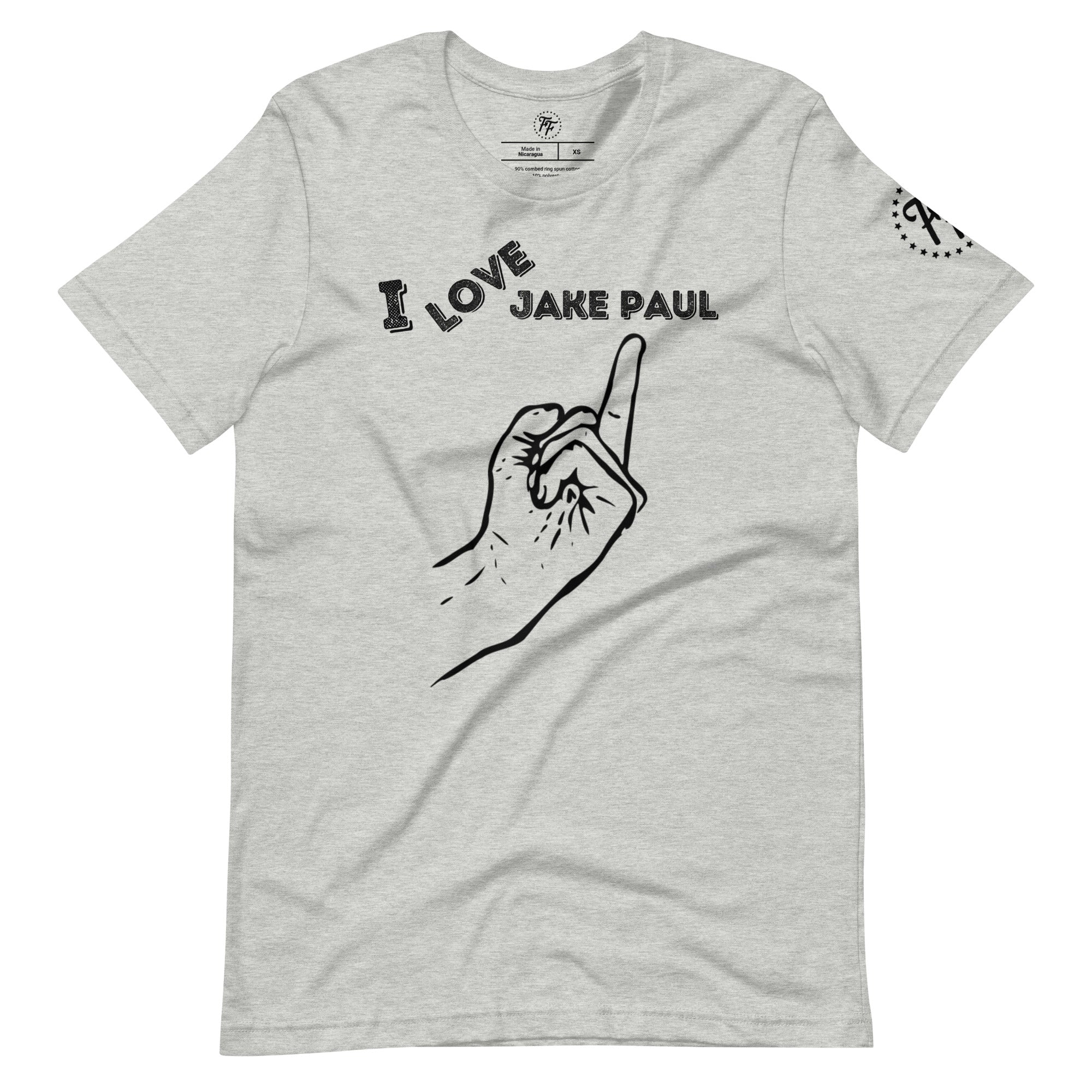 Unofficial Tyron Woodley "I Love Jake Paul" Shirt