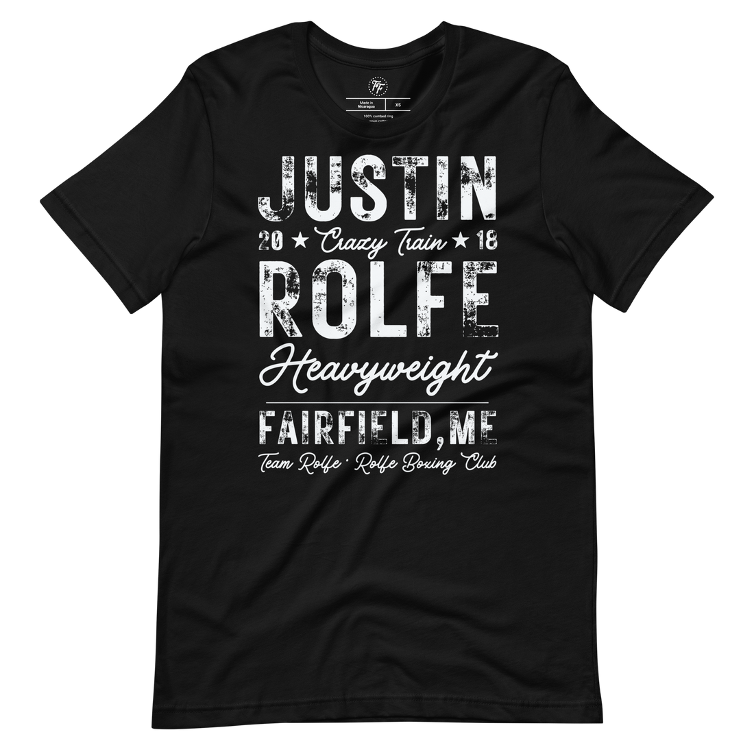 Justin "Crazy Train" Rolfe - '18 Shirt