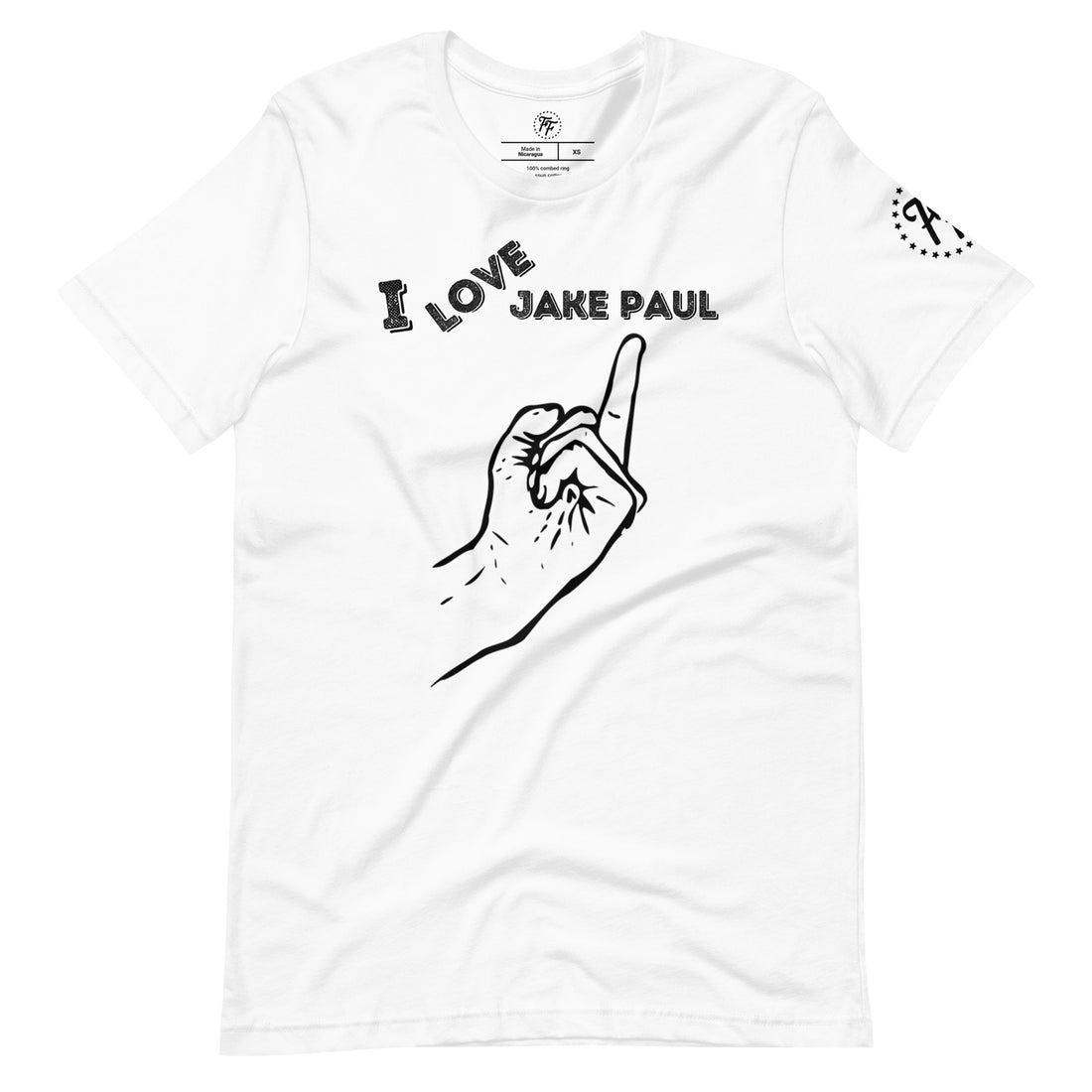 Unofficial Tyron Woodley "I Love Jake Paul" Shirt